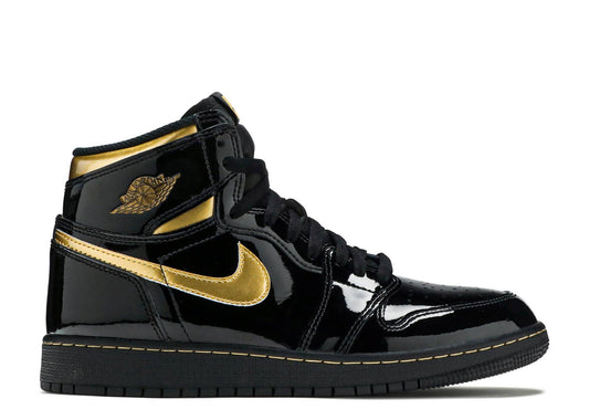 AIR JORDAN 1 RETRO HIGH OG GS "BLACK METALLIC GOLD"