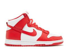 NIKE DUNK HI RETRO "CHAMPIONSHIP WHITE RED"